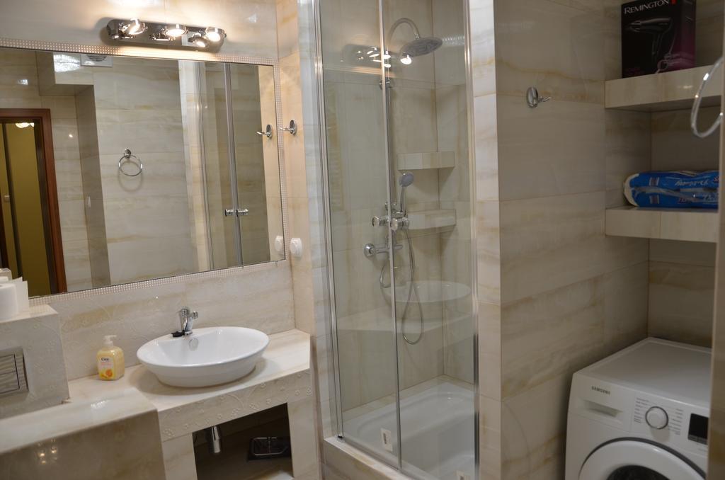 Luksusowy Apartament Przy Plazy Niegocin Giżycko Buitenkant foto